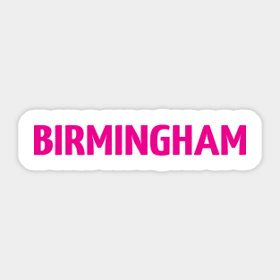 Birmingham Sticker